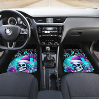 Skull Witch Santa Car Mats The Good Girl In Me Got Tired So Bitch In Me Came Out - Wonder Print Shop