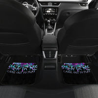 Skull Witch Santa Car Mats The Good Girl In Me Got Tired So Bitch In Me Came Out - Wonder Print Shop