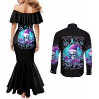 skull-witch-santa-couples-matching-mermaid-dress-and-long-sleeve-button-shirt-the-good-girl-in-me-got-tired-so-bitch-in-me-came-out