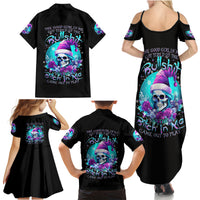 Skull Witch Santa Family Matching Summer Maxi Dress and Hawaiian Shirt The Good Girl In Me Got Tired So Bitch In Me Came Out - Wonder Print Shop