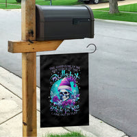 Skull Witch Santa Garden Flag The Good Girl In Me Got Tired So Bitch In Me Came Out - Wonder Print Shop