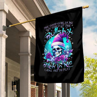 Skull Witch Santa Garden Flag The Good Girl In Me Got Tired So Bitch In Me Came Out - Wonder Print Shop