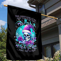 Skull Witch Santa Garden Flag The Good Girl In Me Got Tired So Bitch In Me Came Out - Wonder Print Shop