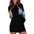 Skull Witch Santa Hoodie Dress The Good Girl In Me Got Tired So Bitch In Me Came Out - Wonder Print Shop