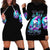 Skull Witch Santa Hoodie Dress The Good Girl In Me Got Tired So Bitch In Me Came Out - Wonder Print Shop