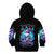 Skull Witch Santa Kid Hoodie The Good Girl In Me Got Tired So Bitch In Me Came Out - Wonder Print Shop