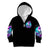 Skull Witch Santa Kid Hoodie The Good Girl In Me Got Tired So Bitch In Me Came Out - Wonder Print Shop