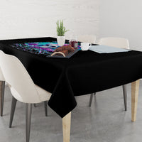 Skull Witch Santa Tablecloth The Good Girl In Me Got Tired So Bitch In Me Came Out - Wonder Print Shop