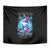 Skull Witch Santa Tapestry The Good Girl In Me Got Tired So Bitch In Me Came Out - Wonder Print Shop
