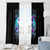 Skull Witch Santa Window Curtain The Good Girl In Me Got Tired So Bitch In Me Came Out - Wonder Print Shop