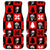 Scary Skeleton Car Mats Skeleton Inside Ugly Christmas - Wonder Print Shop