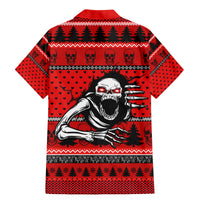 Scary Skeleton Family Matching Mermaid Dress and Hawaiian Shirt Skeleton Inside Ugly Christmas - Wonder Print Shop