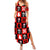 Scary Skeleton Summer Maxi Dress Skeleton Inside Ugly Christmas - Wonder Print Shop