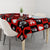 Scary Skeleton Tablecloth Skeleton Inside Ugly Christmas - Wonder Print Shop