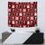 Scary Skeleton Tapestry Skeleton Inside Ugly Christmas - Wonder Print Shop