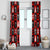 Scary Skeleton Window Curtain Skeleton Inside Ugly Christmas - Wonder Print Shop