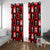 Scary Skeleton Window Curtain Skeleton Inside Ugly Christmas - Wonder Print Shop