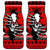 Skull Santa Car Mats Pattern Skull Santa Ugly Christmas - Wonder Print Shop
