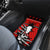 Skull Santa Car Mats Pattern Skull Santa Ugly Christmas - Wonder Print Shop
