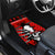 Skull Santa Car Mats Pattern Skull Santa Ugly Christmas - Wonder Print Shop