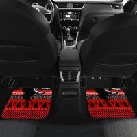 Skull Santa Car Mats Pattern Skull Santa Ugly Christmas - Wonder Print Shop