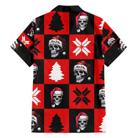 Skull Santa Hawaiian Shirt Pattern Skull Santa Ugly Christmas - Wonder Print Shop