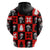 Skull Santa Hoodie Pattern Skull Santa Ugly Christmas - Wonder Print Shop