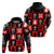 Skull Santa Hoodie Pattern Skull Santa Ugly Christmas - Wonder Print Shop