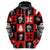 Skull Santa Hoodie Pattern Skull Santa Ugly Christmas - Wonder Print Shop