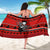 Skull Santa Sarong Pattern Skull Santa Ugly Christmas - Wonder Print Shop