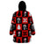 Skull Santa Wearable Blanket Hoodie Pattern Skull Santa Ugly Christmas - Wonder Print Shop