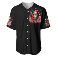 Skull Santa Claus Baseball Jersey Every One Has A Dark Side Difference Is The Degree Of Darkness - Wonder Print Shop