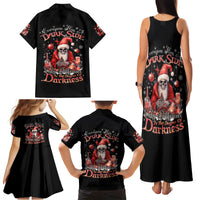 Skull Santa Claus Family Matching Tank Maxi Dress and Hawaiian Shirt Every One Has A Dark Side Difference Is The Degree Of Darkness - Wonder Print Shop