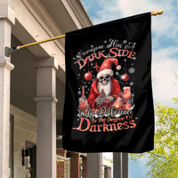 Skull Santa Claus Garden Flag Every One Has A Dark Side Difference Is The Degree Of Darkness - Wonder Print Shop