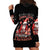 Skull Santa Claus Hoodie Dress Every One Has A Dark Side Difference Is The Degree Of Darkness - Wonder Print Shop
