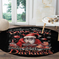 skull-santa-claus-round-carpet-every-one-has-a-dark-side-difference-is-the-degree-of-darkness