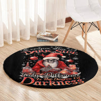 skull-santa-claus-round-carpet-every-one-has-a-dark-side-difference-is-the-degree-of-darkness