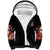 Skull Santa Claus Sherpa Hoodie Every One Has A Dark Side Difference Is The Degree Of Darkness - Wonder Print Shop