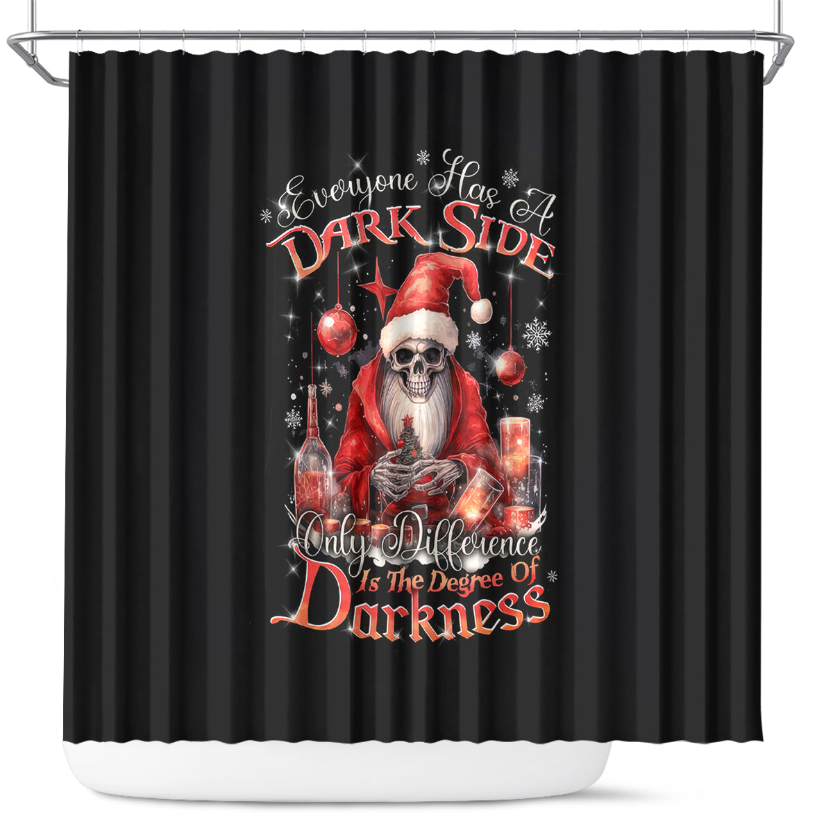 skull-santa-claus-shower-curtain-every-one-has-a-dark-side-difference-is-the-degree-of-darkness