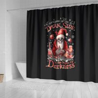 skull-santa-claus-shower-curtain-every-one-has-a-dark-side-difference-is-the-degree-of-darkness