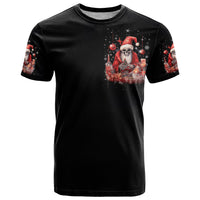 Skull Santa Claus T Shirt Every One Has A Dark Side Difference Is The Degree Of Darkness - Wonder Print Shop