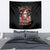 Skull Santa Claus Tapestry Every One Has A Dark Side Difference Is The Degree Of Darkness - Wonder Print Shop