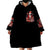 Skull Santa Claus Wearable Blanket Hoodie Every One Has A Dark Side Difference Is The Degree Of Darkness - Wonder Print Shop