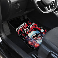 Skull Santa Claus Car Mats Santa Claus Is Coming To Town - Wonder Print Shop