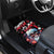 Skull Santa Claus Car Mats Santa Claus Is Coming To Town - Wonder Print Shop