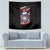 Skull Santa Claus Tapestry Santa Claus Is Coming To Town - Wonder Print Shop