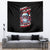 Skull Santa Claus Tapestry Santa Claus Is Coming To Town - Wonder Print Shop