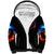Flame Skull Sherpa Hoodie When I Was Born The Devil Said Competition - Wonder Print Shop