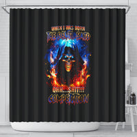 flame-skull-shower-curtain-when-i-was-born-the-devil-said-competition
