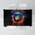 Flame Skull Tablecloth When I Was Born The Devil Said Competition - Wonder Print Shop